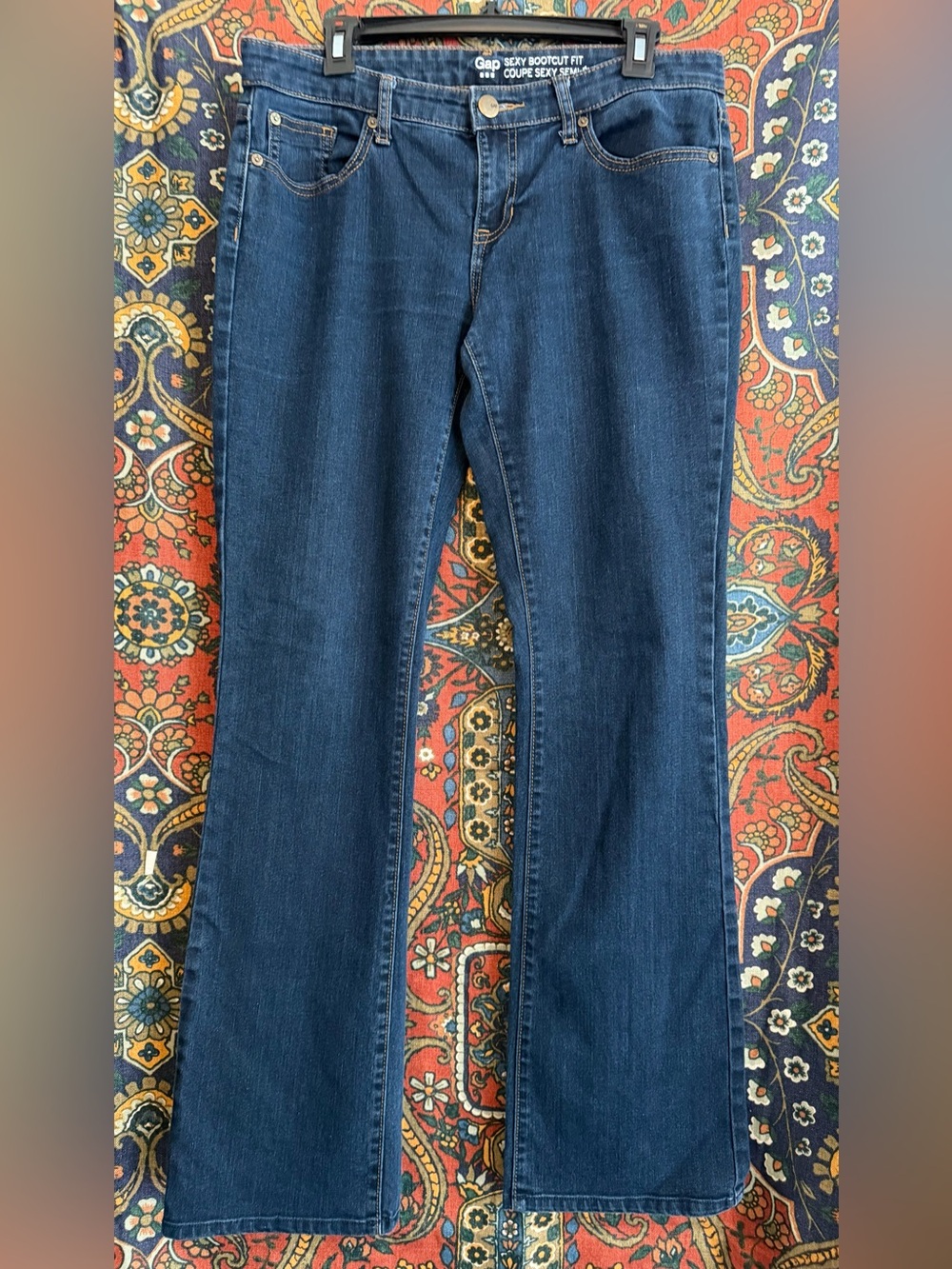 GAP Sexy bootcut Women's Indigo Flared Jeans slim hip & thigh fit